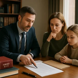 Adaptación escolar del menor tras el divorcio en Madrid