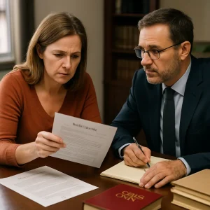 Rectificación de errores en sentencia de divorcio en Madrid