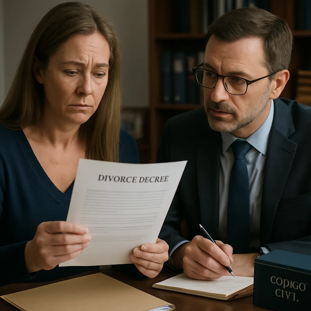 Testimonio de la sentencia de divorcio en Madrid: para qué sirve