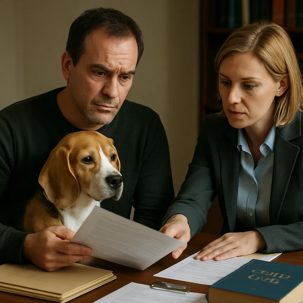 Reparto de mascotas en divorcio en Madrid: criterios judiciales