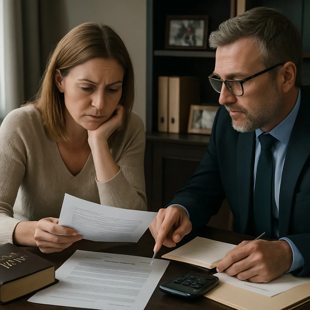 Vivienda con usufructo de terceros en Madrid: divorcio