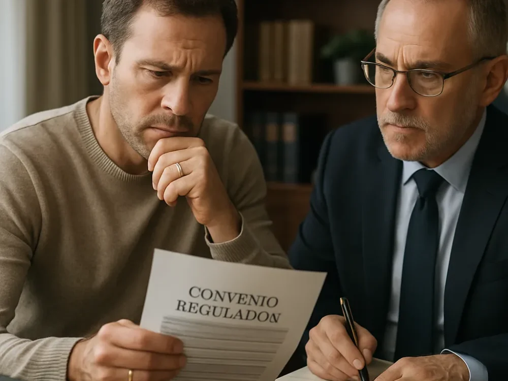 Convenio regulador rechazado por el juez en Madrid: causas