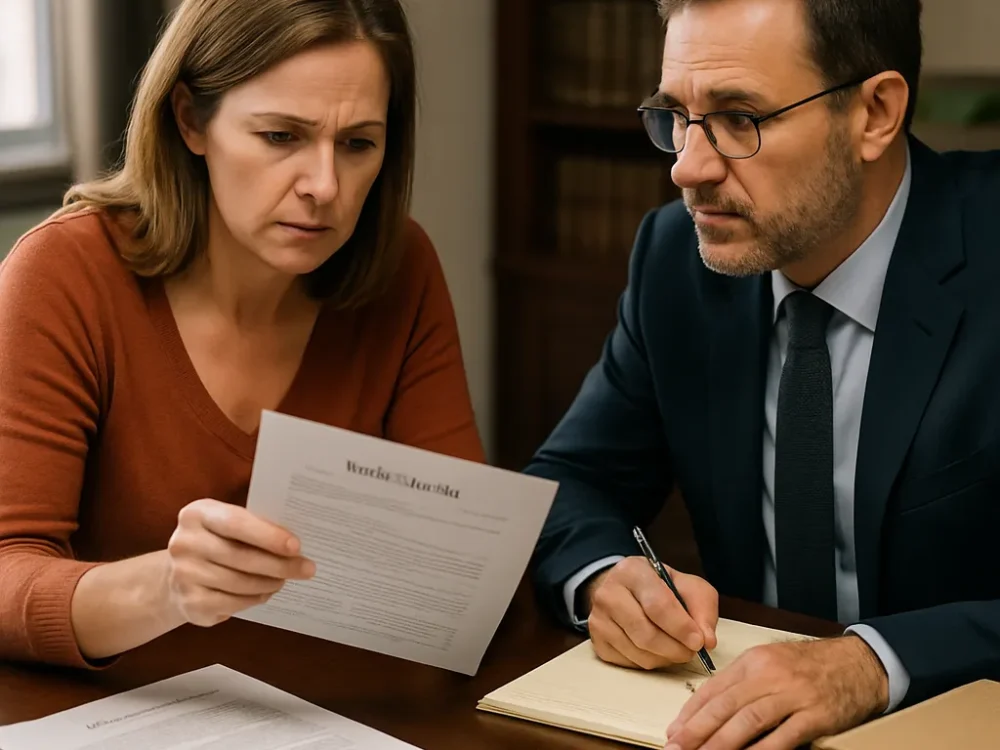 Rectificación de errores en sentencia de divorcio en Madrid